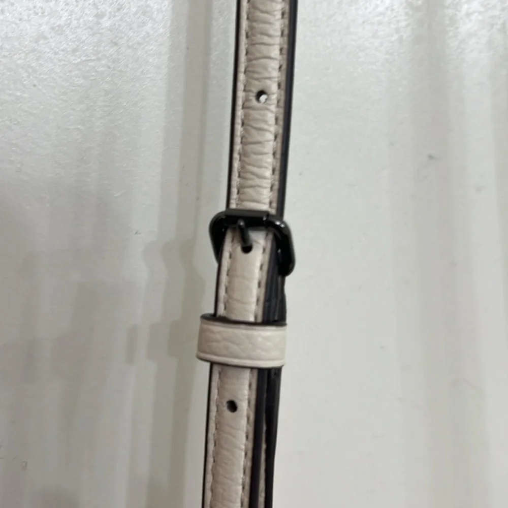 Coach Mercer Satchel 24 Bandana Rivets Chalk F55634 - Picture 4 of 15